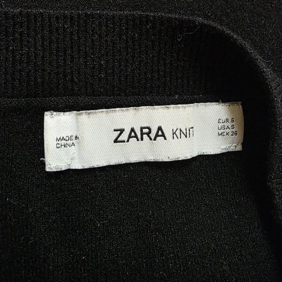 Zara Black Women's Sweater - Picture 4 of 4